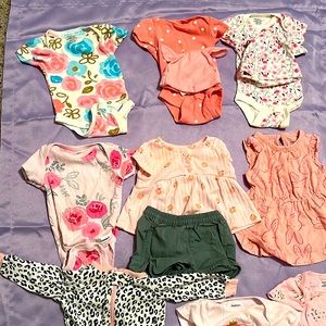 Baby newborn clothes.